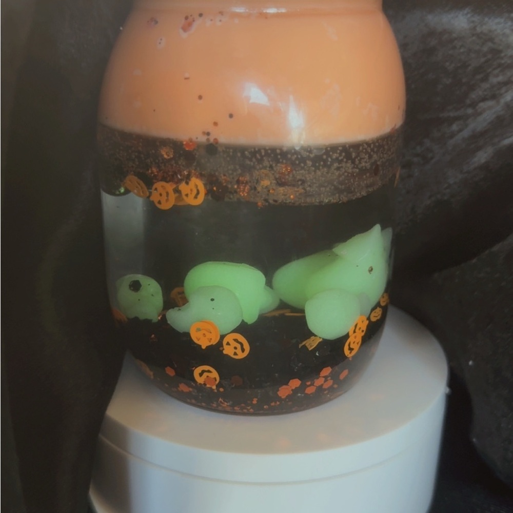 Glow-in-the-Dark Halloween Jar